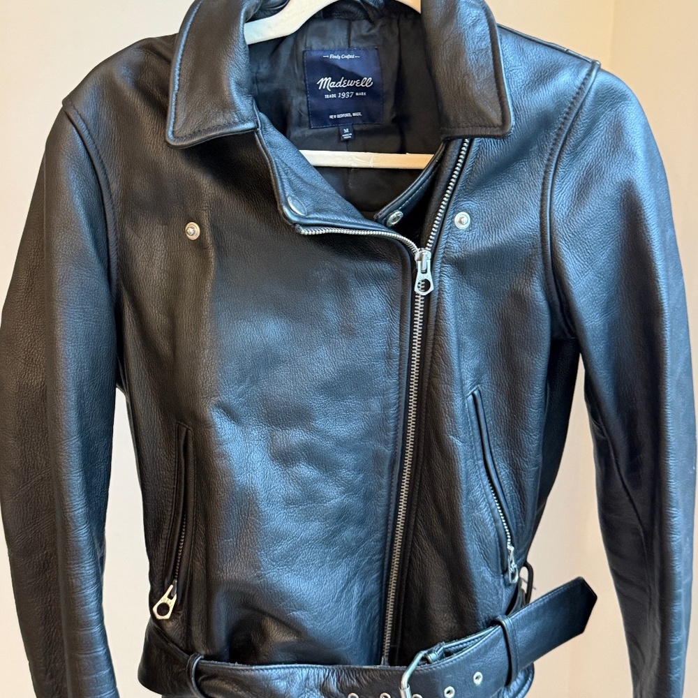 Maxwell Leather motorcycle Jacket